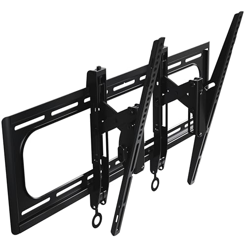 SANUS Preferred Extendable Tilt TV Wall Mount for 42 to 90 inch Screens up to 150lbs - 5.7” Extension Provides Max 12 deg Tilt to Reduce Glare - Easy DIY Install w/Included Hardware - SLT4-B1