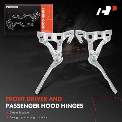 A-Premium Driver and Passenger Hood Hinges Compatible with Hyundai Tucson 2016-2021, Set of 2 Front Left and Right Side Hood Hinges, Replace# 79110D3100, 79120D3100 by A-Premium - Image 3