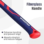 WORKPRO 2-Piece Claw Hammer Set, 8 oz Mini Stubby & 16 oz Fiberglass General Purpose, Soft Nonslip Handle & Heat Treated Head - Image 5