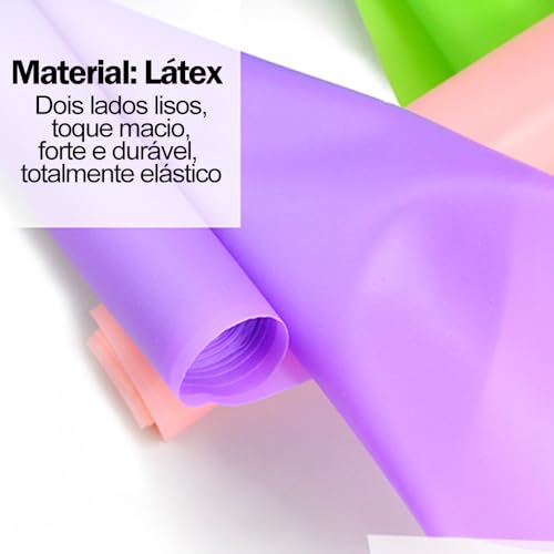Kit 5 Faixa Elastica para Exercicio de Musculacao, Mini Therabands Elastico para Exercicio Yoga Pila