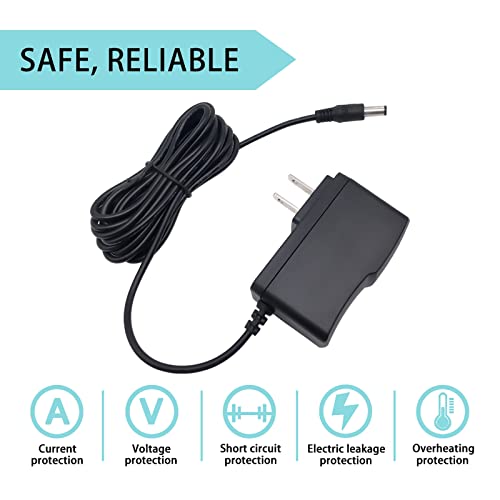 Image of 9V AC DC Power Supply Adapter Charger for BOSS Roland PSB-1U PSB1U Effect Pedal and BOSS Roland GT-10 GT-10B BCB-60 Multi-Effects Guitar with 6ft Long Cord