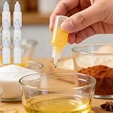 6 Pcs 15 ML Dropper Bottles, Squeezable Liquid Dropper Bottles Dispenser, Empty Squeeze Bottle for Lab Home