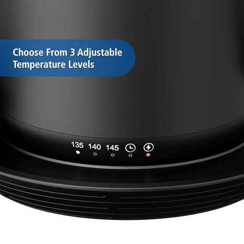 Warming Coffee Mug 12oz - Self Heating Coffee Mug with Coffee Cup Warmer, Heated Mug, Smart Mug, Stainless Steel Coffee Mug Set with Mug Warmer Coaster and Lid.