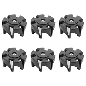 Reinscer 6 Stück Wellenblatt Fußsitz Mixer Teile