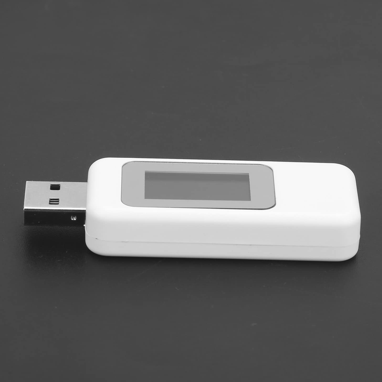 Acouto 13-in USB Tester with LCD Display - DC Digital Voltmeter Amperimeter for Voltage, T, and Power Bank Status Detection