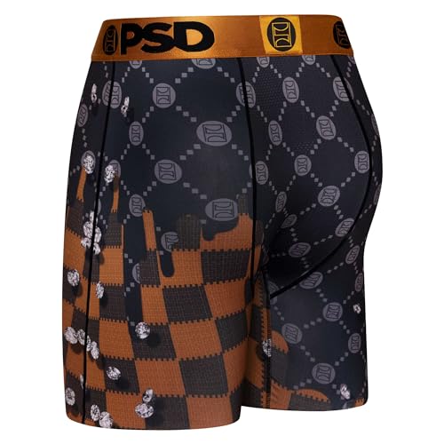 PSD Men's Boxer Briefs - WF Emblem Luxe, 7 Inch Inseam, Moisture-Wicking, 4-Way Stretch, Boxer Briefs for Men, Large3