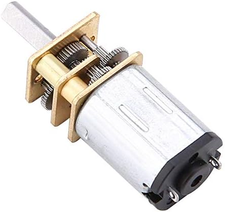 N20 DC6V 300RPM Speed Reduction Gear Motor with Full Metal Gearbox for RC Car Robot Model DIY Engine Toy