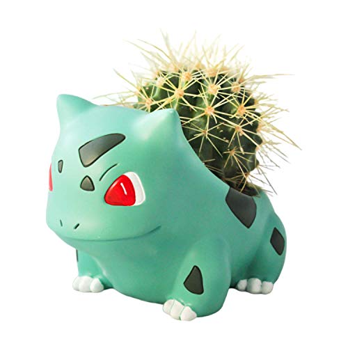 4.5'' Bulbasaur Planter Pot - Medium Size | Great for Plants, Succulents, Echeveria, Jade Plant | Middle Sized 11cm Tall Flowerpot 4.5'' Bulbasaur Planter Pot - Medium Size | Great for Plants, Succulents, Echeveria, Jade Plant | Middle Sized 11cm Tall Flowerpot