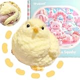 Handmade Chick Taba Squishy Toys Ultra Soft Squishy Fidget Toys Silicone Squeeze Toys for Kids & Adults ( Chicken )