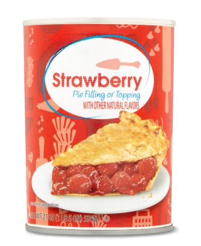 Strawberry Pie Filling or Topping, 21 oz