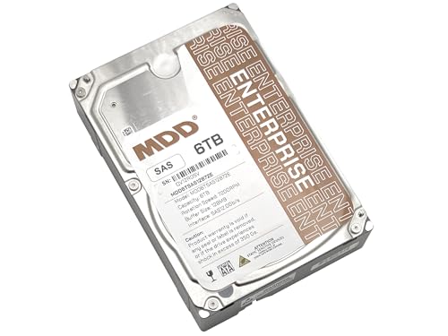 Image of MDD MAXDIGITALDATA 6TB 7200RPM 128MB Cache SAS 12.0Gb /s 3.5inch Internal Enterprise Hard Drive (MD6TSAS12872E) - [NOT a SATA HDD] (Renewed)