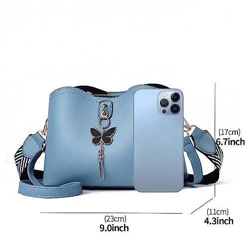 Image of Xiaoyu Small Crossbody Bags for Women Fashion Purses for Teenage Girls Lightweight Handbags Shoulder Bag