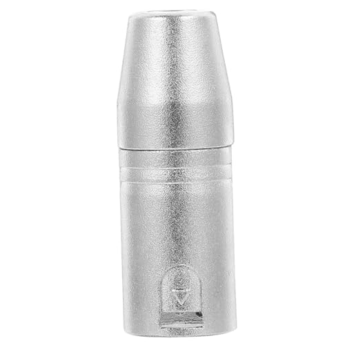 SEWACC Adaptateur XLR Male vers Femelle Compact Audio Converter Stable pour Microphone Mixeur Amplificateur Portable