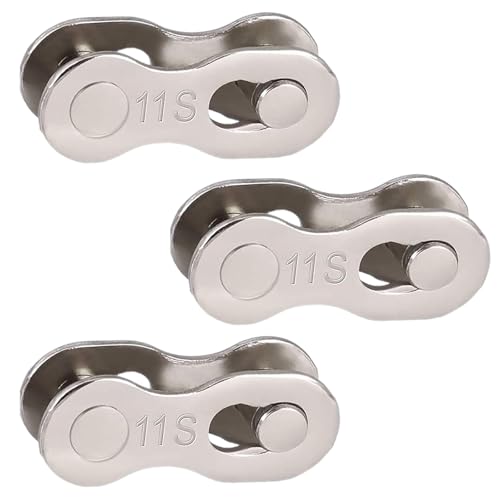 Bicycle Chain Links, 3 Pairs Bicycle Chain MTB Quick Link Quick Link for Bicycle Connector Accessories