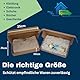 MBC 10-er Versandkarton klein, faltbar 35x25x10cm | Faltschachtel Braun | Stabil und Robust | Päckchen Recycelbar | Ideal für den Versand von kleinen Waren