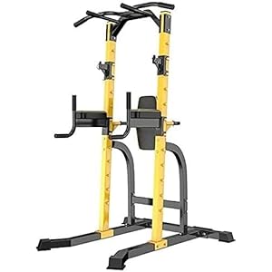 Workout Dip Station for Home Gym Strength Training Fitness Equipment Dip Stands Pull Up Tower Multifunctional Can Bear 250kg