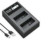 LP LP-E8 Battery Charger, LCD Display & Dual Slot Charger Compatible with Canon Rebel T2i T3i T4i T5i 600D 550D 650D 700D Kiss X4 X5 Kiss X6i X7i Digital Camera & More (Not for T2 T3 T4 T5)
