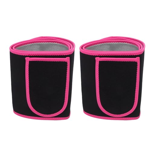 UPKOCH Mangas para Sauna para Muslos Ajustables Antideslizantes 1 Par, Bandas Potenciadoras del Calor y Sudor para Deporte, Vendajes Quemagrasas para Fitness Mujer y Hombre