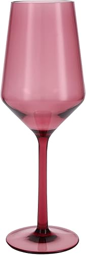 Fortessa Sole Copolyester Outdoor Drinkware, Sauvignon Blanc Glass, Rosa Rojo