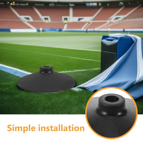 Soporte resistente y antideslizante para bastones de agilidad de fútbol en exterior 3