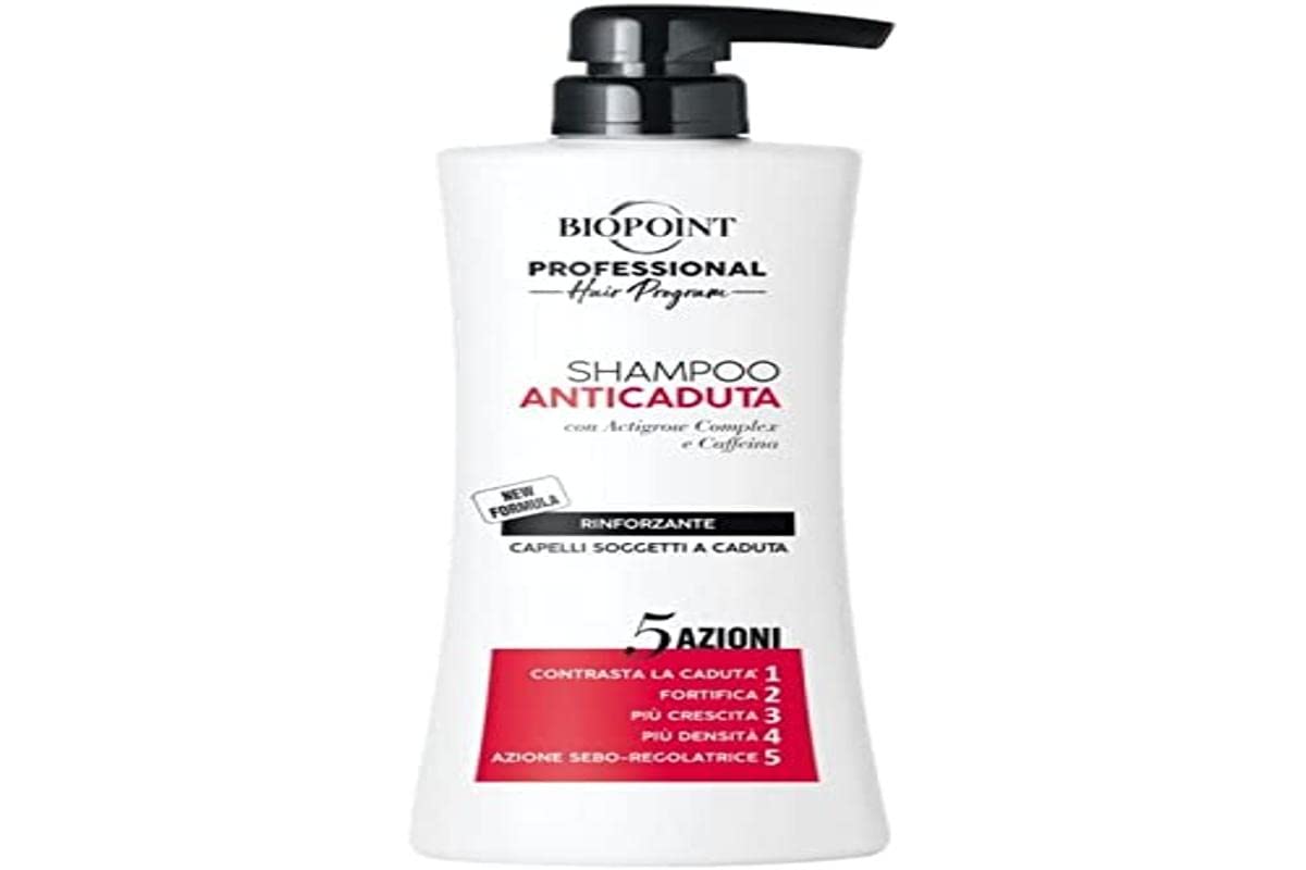 Biopoint Professional Shampoo Anticaduta Ultra Rinforzante 400m, Ultra Strengthening Fall Arrest 13.5 Fl Oz, Made in Italy [italian import]