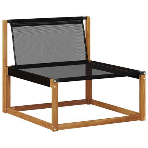 Sofá de jardín modular de 249 cm para renovar tu terraza con madera de acacia 6