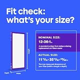 Filtrete Filtr powietrza 12x36x1 MPR 1500 MERV 12, zdrowy tryb życia, ultra alergeny, 6-pak (dokładne wymiary 11,69 x 35,69 x 0,78)