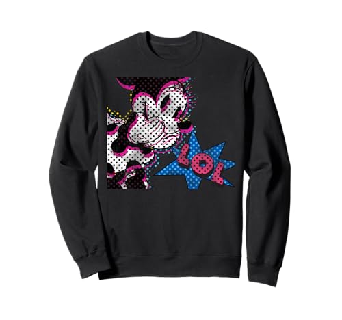 Sweatshirt Disney Minnie Mouse LOL pull enfant vêtement fille rose