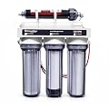 LiquaGen- 5 Stage Reverse Osmosis & Deionization (RODI) | Aquarium Reef Water Filter System - 150 GPD | Water Purifier for Fish Tank with Filter's Included