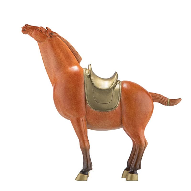 铜器 馬 書斎 置物 工芸品 低頭駿馬 装飾品 工芸品 美術品 铜器 馬 書斎 置物 工芸品 低頭駿馬 装飾品 工芸品 美術品