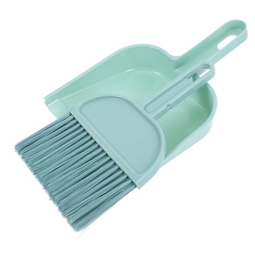 Unomor Handheld Broom Dustpan Set Compact Cleaning Kit for Classroom Car and Home