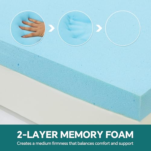 Hombys Memory Foam Futon Mattress Full thumbnail 6