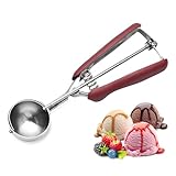 Paletta per gelato,Porzionatore gelato,5cm,Materiale in acciaio inossidabile di alta qualità 304, perfetto per gelato, palline di melone, polpette, torte, biscotti, impasto per biscotti e riso