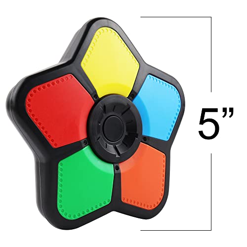 Gamie Electronic Memory Game With Lights And Sounds, Handheld Memory Game For Kids, Mind-Sharpening Brain Games For Kids And Adults, Educational Learning Game #TOP2