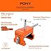 PONY 2-Pack Cabinet Clamps, 8510 Cabinet Claw, Face Frame Clamps for Installing Cabinets, 440 lbs Load Limited Orange