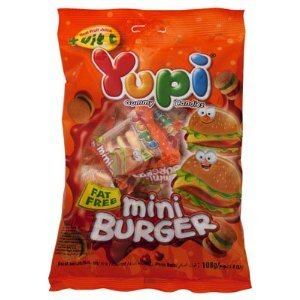 Yupi Gummy Mini Burger 3.8oz (Pack of 2)