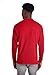 Jerzees Men's SpotShield Stain Resistant Polo Shirts (Short & Long, Long Sleeve-True Red, Small