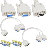 Contenuto della confezione: 2 cavi splitter DB9 a Y, 2 convertitori DB9 femmina-femmina.