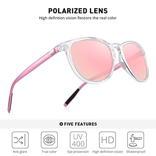 Image of MERRY'S Unisex Polarized Aluminum Sunglasses Vintage Sun Glasses For Men /Women S8286