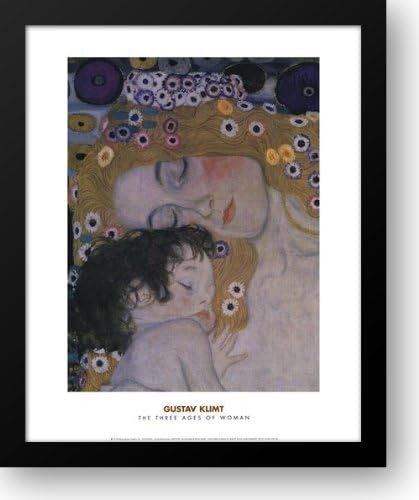 Three Ages of Woman - Mother and Child, c.1905 (detail) 20x24 Framed Art Print by Klimt, Gustav