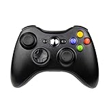 Controle sem fio JAMSWALL para Xbox 360, controle de jogos Bluetooth joystick para Xbox e Slim 360 PC Windows 7,8,10 (Preto)