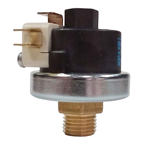 Easyricambi - Presostato XP110 Bomba de Agua Autoclave, de Presión de Agua Regulable de 2 a 6 Bar, Conexión de 1/4' Gas, Regulación con Tornillo, para Monitorizar y Gestionar la Presión del Agua