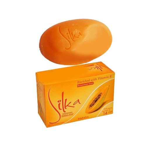 Amazon | 90g×2個セット シルカ パパイヤソープ Silka papaya soap
