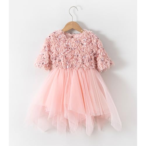 Robe fille 2 ans style tutu de danse confortable avec short intégré - 3