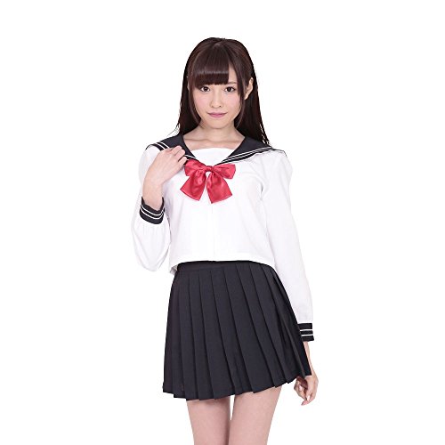 Blouse AKIBA innocent sailor white confectionnée selon les standards japonais