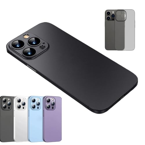 0.2mm ^}bgP[X iPhone pA^\tg PC }bgP[X iPhone pAt[X^}bgP[X iPhone pA\tgVRdbP[XAiPhone 16/15/14 pro Max ph~(Black,F