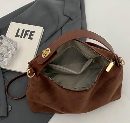 Bolso Slouchy Suede Cloud Hobo para mujer miniatura 5