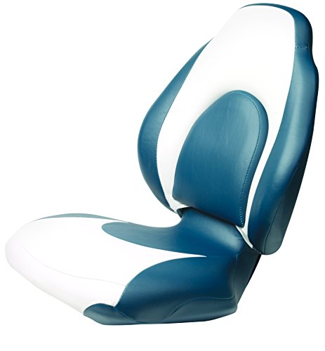 Attwood Centric Contour Seat, Blue/White