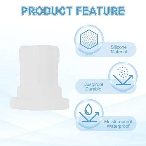 Tapones para conector SC de fibra óptica, 30 piezas miniatura 4