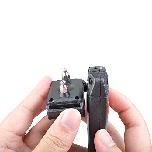 Rechargeable Small Dog (3 ~ 12 Lbs) Remote Training 10 Level Shock Vibrate Collar (At-211D-350W) #TOP7